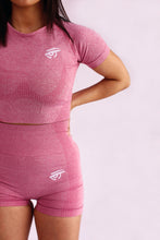 Load image into Gallery viewer, Do Work Seamless Crop Top - Pink